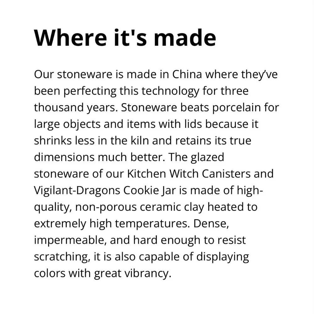 Calamityware Vigilant Dragons Cookie Jar - New in Box! - Picture 5 of 7